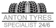 AntonTyres mobile tyre fitting logo
